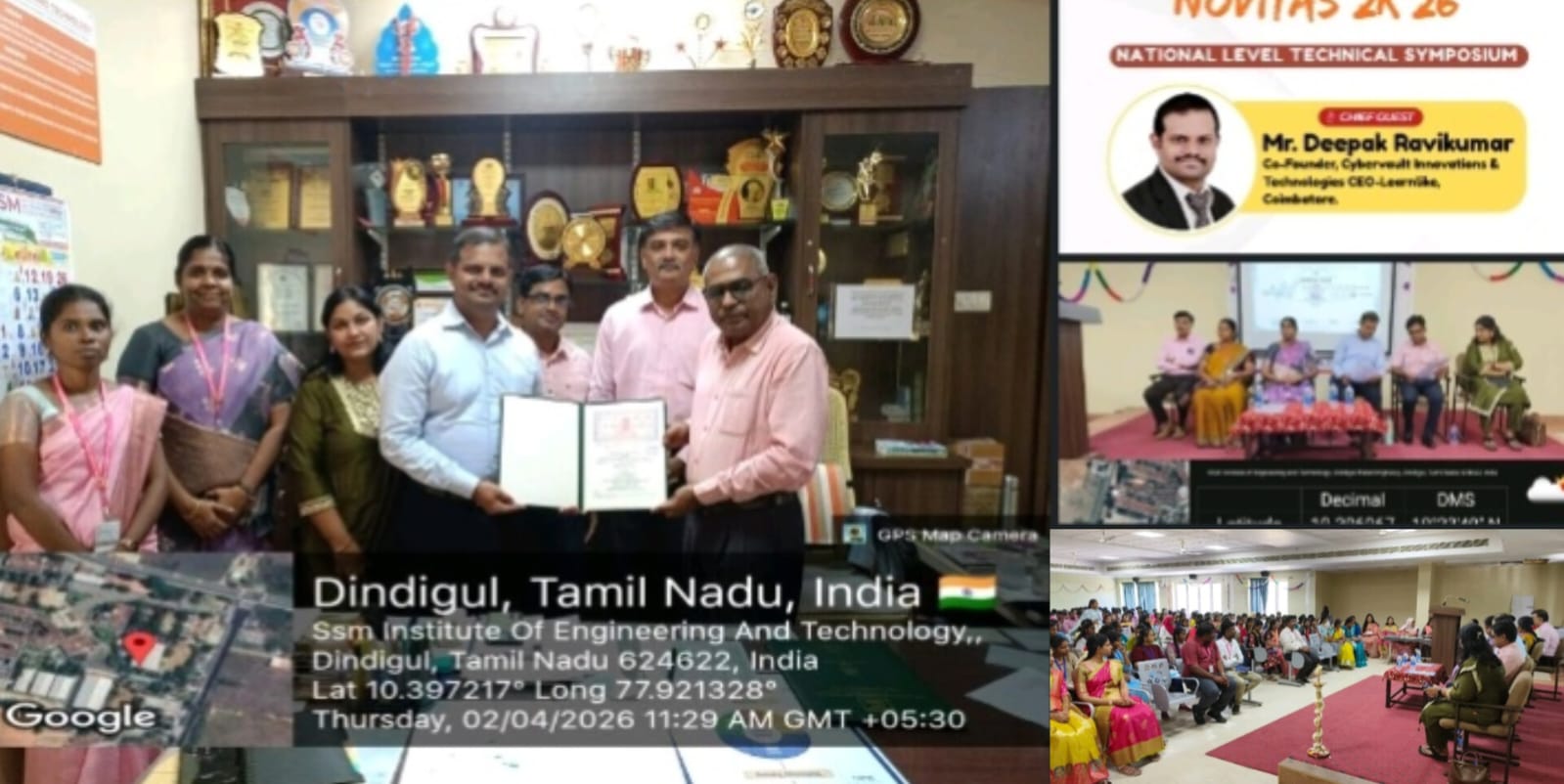 Learnlike MoU signing with SSM College of Engineering and Technology