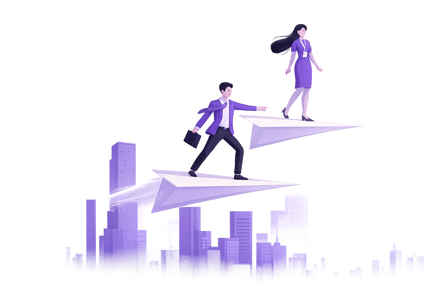 Employee benefits illustration